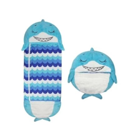 Barnes Tegneserie Anti-Vinter Sparkesovepose (Hai/160×60cm)