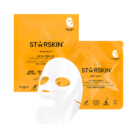 Starskin After Party Coconut Bio-Cellulose Brightening Face Mask Ansiktsmask & peeling Dam 30ML