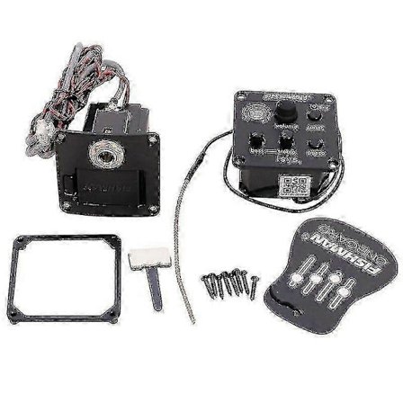 Fishman Eq Tuner Piezo Mic Presys Blend Akustisk Gitar Pickup Preamp