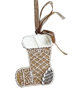 Julgransdekoration Julstr Ruskea