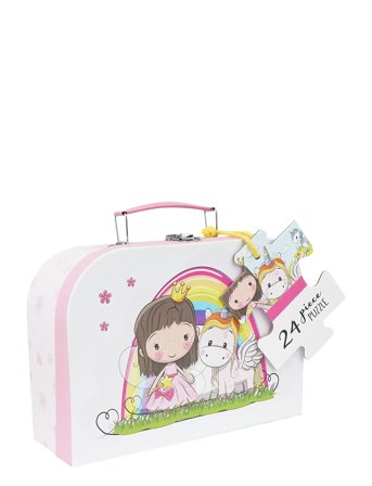 Barbo Toys | Princess Suitcase With Puzzle | ONE SIZE