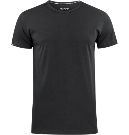 Texstar TS20199000150 T-skjorte svart Svart, Klær