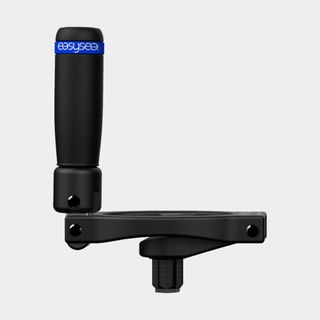 Foldbart spilhåndtag EasySea Flipper Foldable Winch Handle, aluminium med led i rustfrit stål, med lås, 190 mm