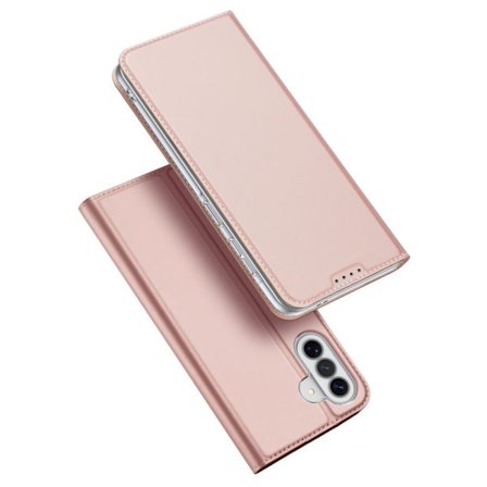 DUX DUCIS Samsung Galaxy A57 5G Wallet Cover Stand Card Holder – Pink