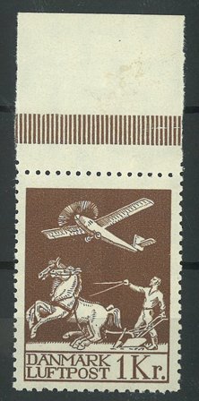 Danmark - AFA 182 postfrisk luftpost