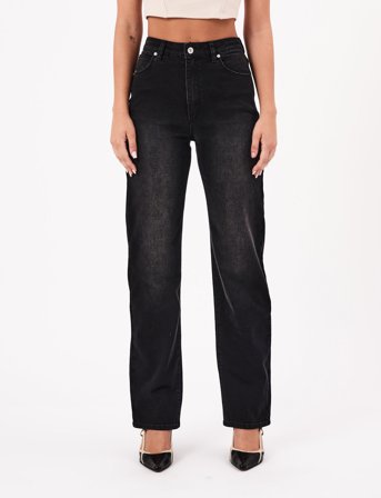 ABRAND 94 High Straight Gita - Black - 25