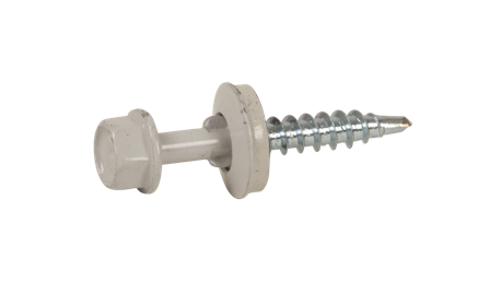 ESSVE 63239 Farmarskruv 4,8x35 mm, vingar, borrspets Ljusgrå, 100-pack, Infästning