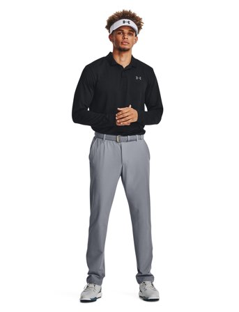 Under Armour Ua Performance 3.0 Ls Polo - Black - M