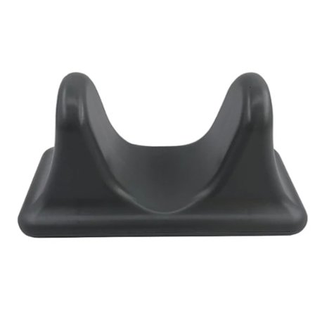 Psoas muskelavslappende og dypvevsmassasjeverktøy, egnet for psoas, rygg og hoftebøyere, svart.