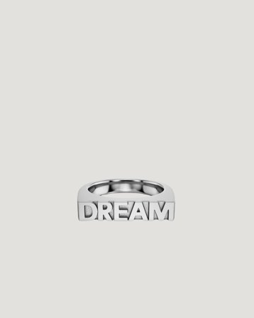 Edblad Dream Signet Ring Steel Silverfärgad Smycken Tjej - Kids Brand Store