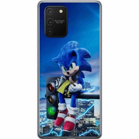 Samsung Galaxy S10 Lite Genomskinligt Skal Sonic The Hedgehog