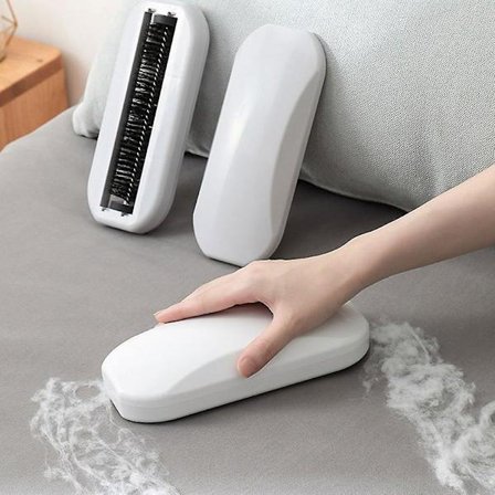 Plastsopare borste mattsmuts handhållen smulborste rulle husdjurshår ludd remover dammsmulor nötskalssamlare rengöringsmedel