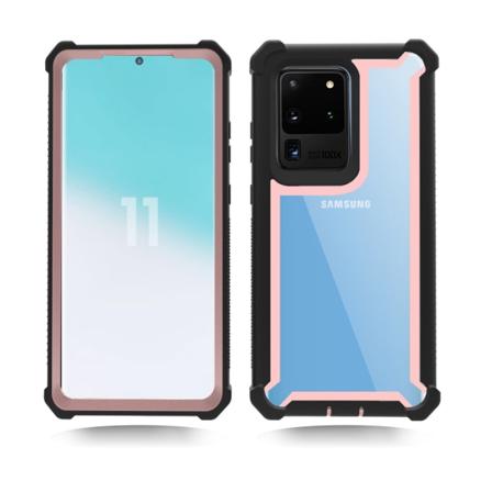 Samsung Galaxy S20 Ultra - Suojakuori Svart/Rosé