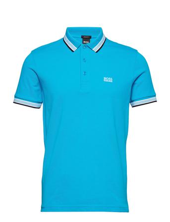 Paddy Polos Short-sleeved Sininen BOSS