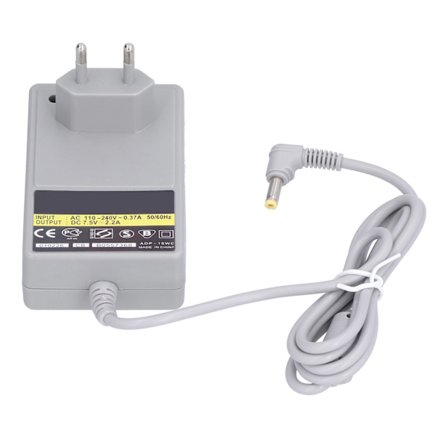 PS1 Lader EU Plugg Slitesterk Bærbar Strømadapter med Ledning for Playstation 1 Konsoll