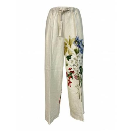 White Sand, Straight Trousers Wit, Dames, Maat:M