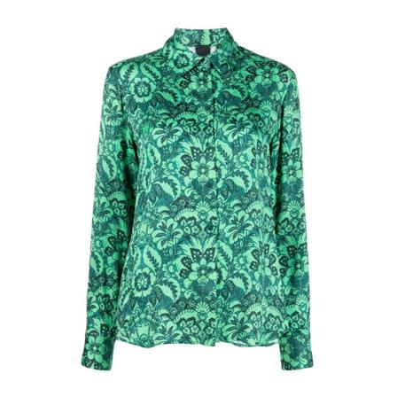 Pinko Shirts Grøn, Dame Skjorter