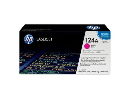 HP 124A - magenta - original - LaserJet - tonerpatron (Q6003A)