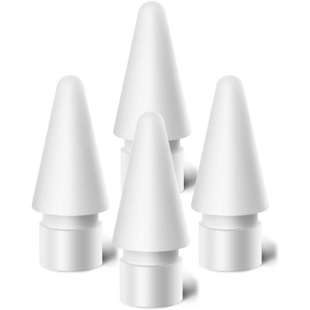 Apple Pencil -kynän kärjet, 4 kärjen pakkaus Appl-kynän kärkien vaihtamiseen