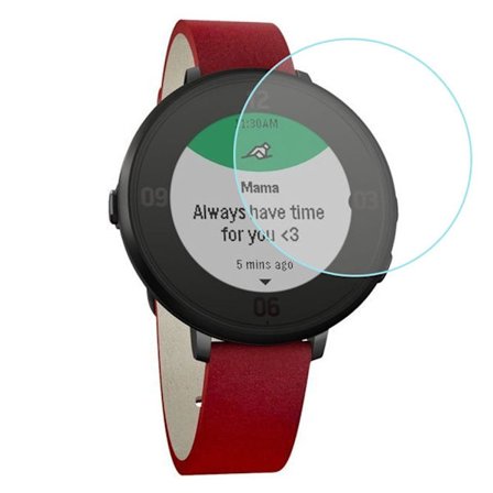 Pebble Time Round anti-chock skärmskydd