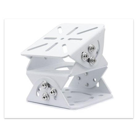 #WiTi Yleinen Yhteisliitäntä Turvakameran 3-Akseliselle Telineelle Säädettävä Kiinteä Metallipohja Liitin Sopii CCTV-Kameroiden Asentamiseen#