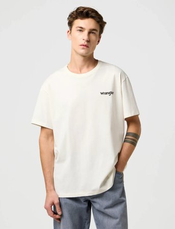 Wrangler Vintage Tee - Cream - XL