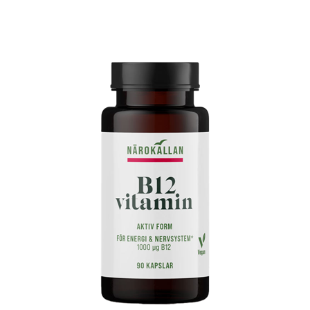 Närokällan B12 1000 mcg 90 kapslar