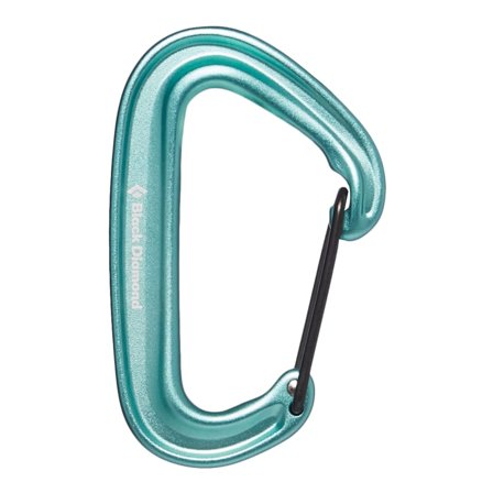 Black Diamond MiniWire Carabiner Mountaineering equipment Blue OneSize