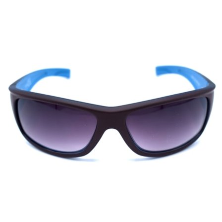Brun/blåa Sport solglasögon