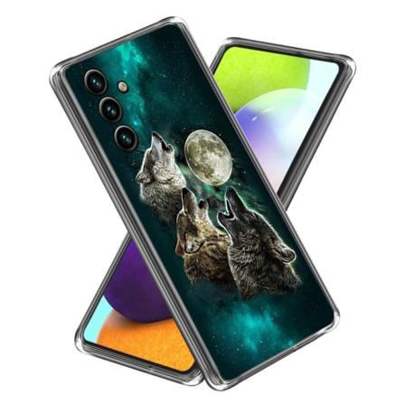 Deco Samsung Galaxy A54 Etui - Tre Ulve Green