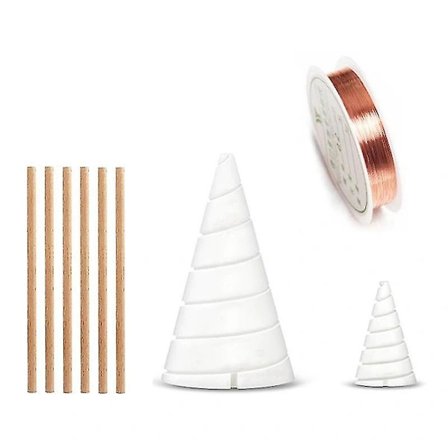 99,9% Ren Koppartråd för Elektroodling Antenn, Spolvindningsjigg för Elektroodling