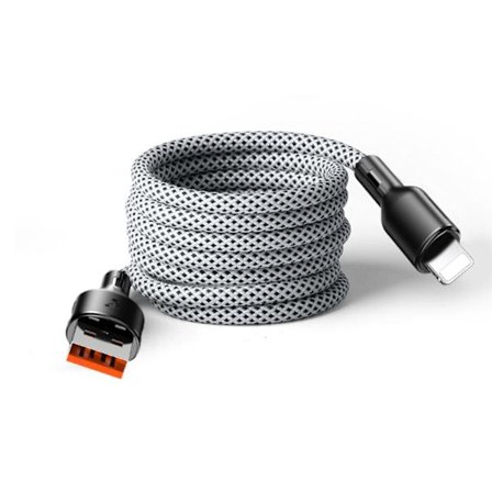 MagnoLoop – Smart Magnetisk Laddekabel Hvit