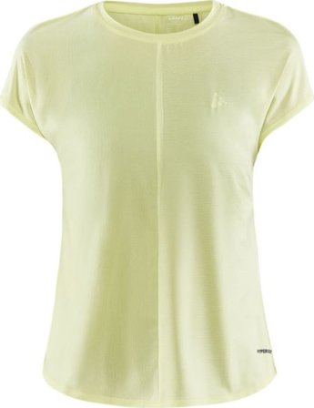 Craft Women's Core Charge Rib Tee Women Short sleeved fitness sweater Yellow XL