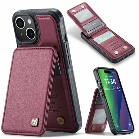 Fodral för iPhone 14 röd Flip