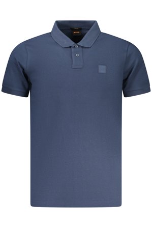 Boss Polo Maniche Corte Uomo Blu