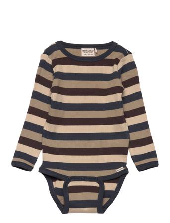 Body Ls Y/D Rib Patterned Minymo