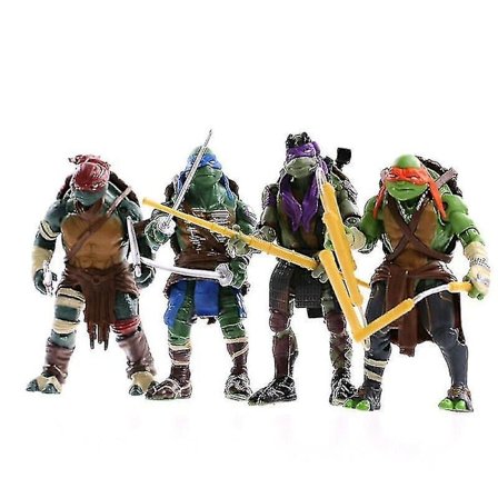 Filmversionen af 4 Teenage Mutant Ninja Turtles Legetøj, Dukker, Modeller, Fødselsdagsgaver, Gaver