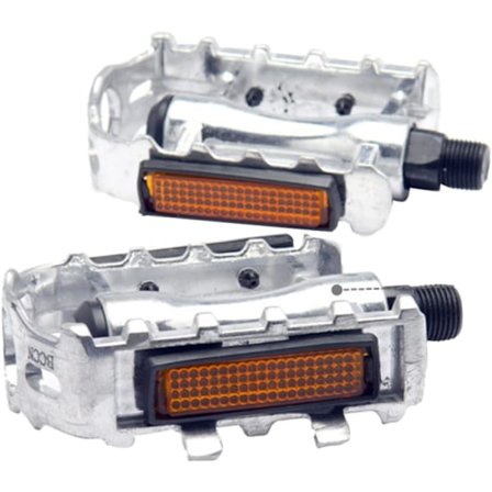 Mountainbike Pedaler Flade Pedaler Anti-Slip Pigge Reflekterende Stribe til Cykel