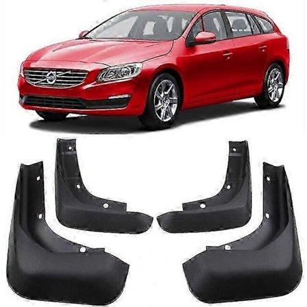 Stænklapper foran og bagtil Mud Flaps Fender TIL 2010-2018 Volvo V60
