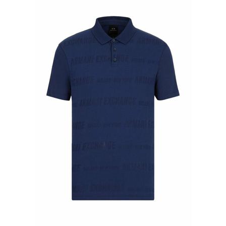Armani Exchange Polo , Blauw , Heren , Maat: S