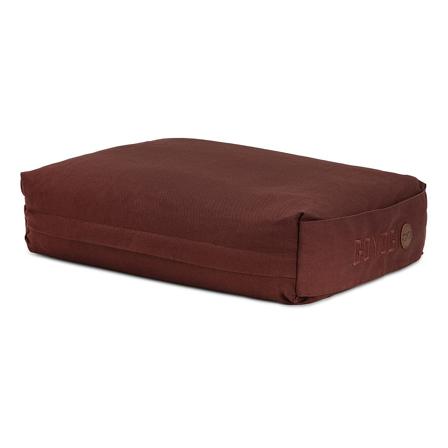 GOYOGI Calm Organic Cotton Rectangular Yoga Bolster Dark Brown, Sport & Velvære, Yogaudstyr, Yogablokke