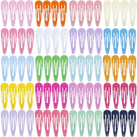 80 kpl lasten hiuspinni setti otsatukka pinni värikkäät hiusklipsit