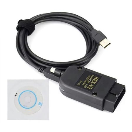Nyeste FT232 V25.3 VAG Scanner Værktøj VAG KKL VCDS Kabel OBD2 Diagnostisk Kabel OBD2 Scanner HEX V2 VAGCOM