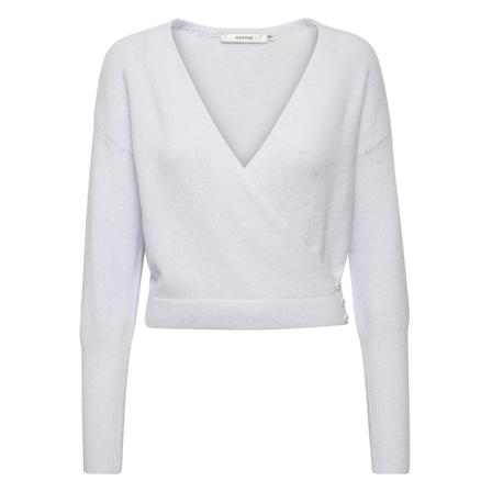 Gestuz AlphaGZ cross pullover Blå, Dame