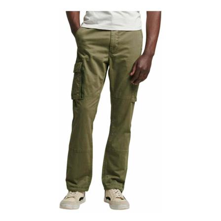 Superdry, Grip recruited pants Groen, Heren, Maat:W32,elastan