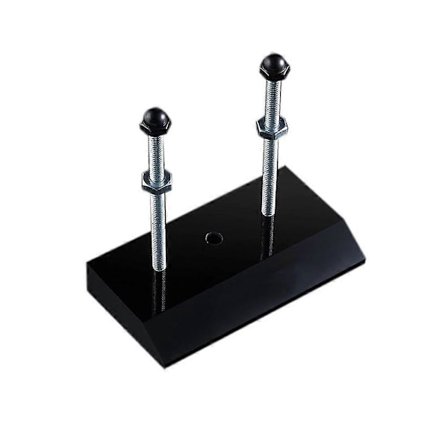 Ghost Hanger Skateboard Väggfäste Deck Display Lyx, svart