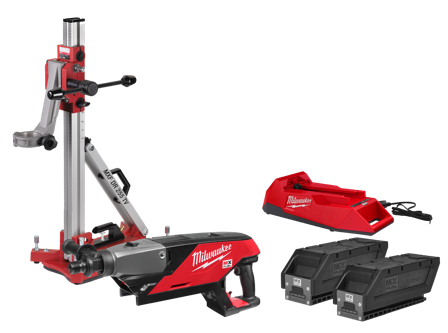 Milwaukee MXF DCD150-302C KIT Diamantboremaskin med batteri og lader, Maskiner