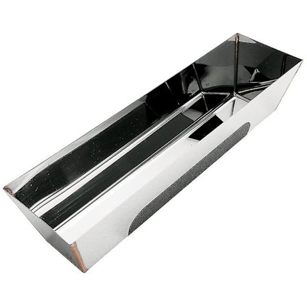 12hrg Sklisikker Konturert Rustfritt Stål Heliarc Mud Pan, 14 tommer