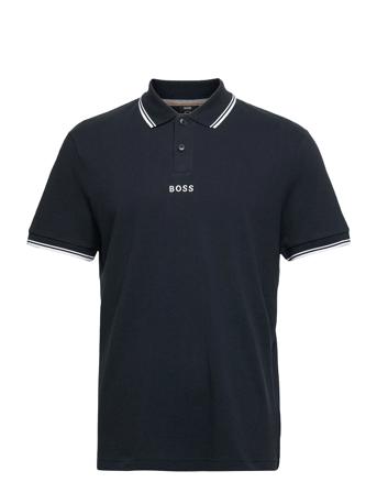 Pchup 1 Polos Short-sleeved Blå BOSS