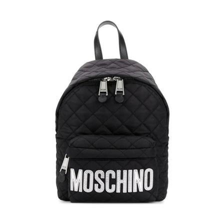 Moschino, Backpacks Zwart, Dames, Maat:ONE Size